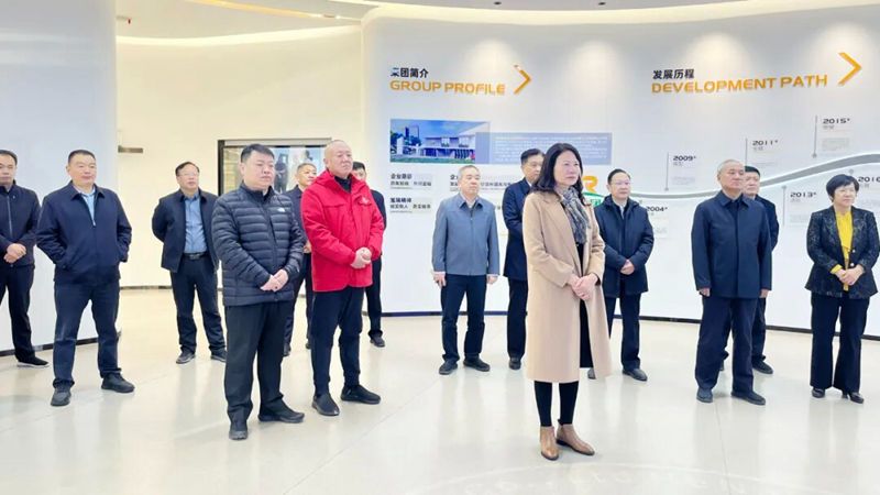 河南省政協(xié)副主席霍金花一行蒞臨旭瑞集團(tuán)參觀調(diào)研！